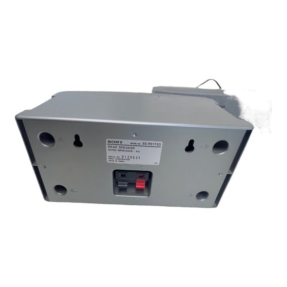 Sony Vintage 3 Speaker Set Model # SS - RS175D & SS - CT175D Silver - Picture 3 of 16